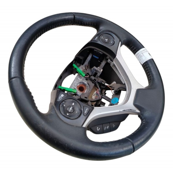 Volante Direção Honda Civic 2012 2013 A 2016 Com Comando Preto