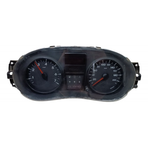 Painel Instrumento Velocímetro Renault Symbol 2011 2012 2013 Preto