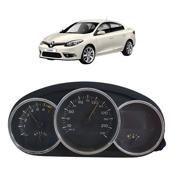 Painel Instrumento Velocímetro Renault Fluence 2013 2014 Preto