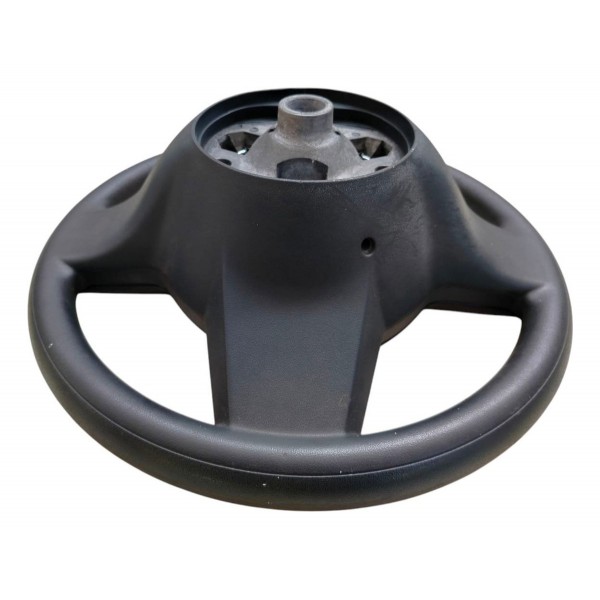 Volante Direção Fiat Mobi 2016 2017 2018 2020 Com Comando Preto