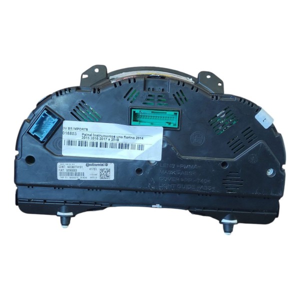 Painel Instrumento Fiat Uno Vivace 2017 2018 2019 Conta Giro Preto