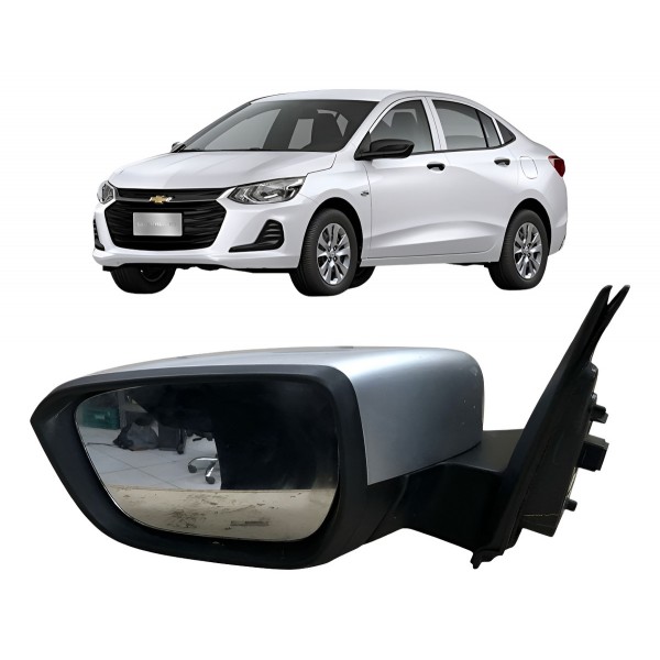 Espelho Retrovisor Elétrico Esquerdo Onix Plus 2020 A 2023