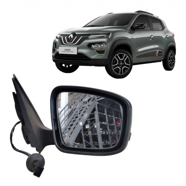 Espelho Retrovisor Direito  Kwid 2022 2023 2024 E-tech