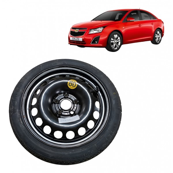 Roda Pneu Estepe Aro 16 Chevrolet Cruze 2012 A 2016  115/70