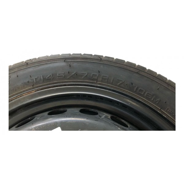 Roda Pneu Estepe Aro 17 Fiat Toro 2016 2017 A 2024  145/70