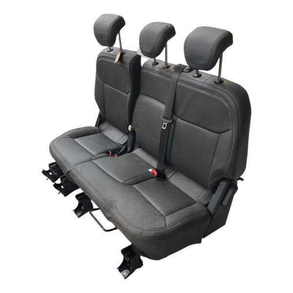 Jogo Banco Completo Chevrolet Spin 2015 A 2023 Couro Preto