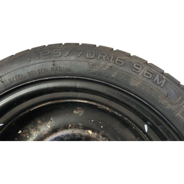 Roda Pneu Estepe Aro 16 Tiggo 2  2018 2019 2020  125/70