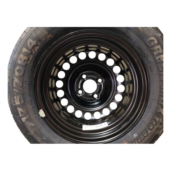 Roda Pneu Estepe 175/70 Aro 14 Kwid 2022 2023 2024 E-tech