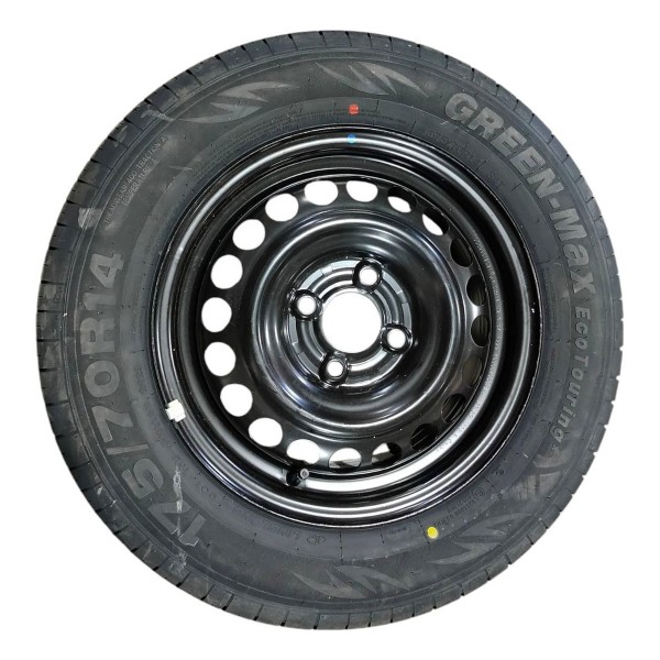 Roda Pneu Estepe 175/70 Aro 14 Kwid 2022 2023 2024 E-tech
