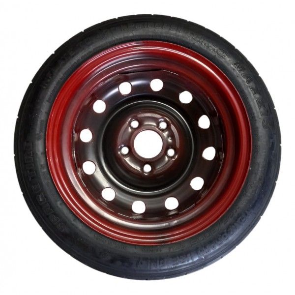 Roda Pneu Estepe Aro15  Hyundai I30 2011  T125/80