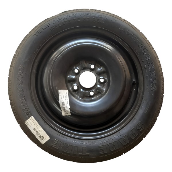 Roda Pneu Estepe Aro16 Ford Fusion 2009  T145/80