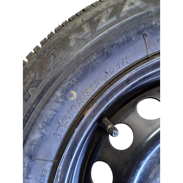 Roda Pneu Estepe Aro15  Renault Megane 2012  195/65