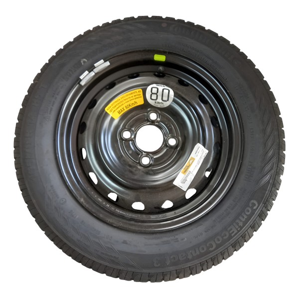Roda Pneu Estepe Aro 14 Versa Cvt  2019   165/70