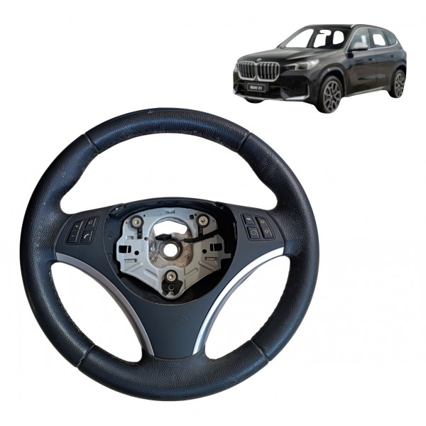 Volante De Direção Bmw X1 2009 2010 2011 2012 A 2014 Detalhe