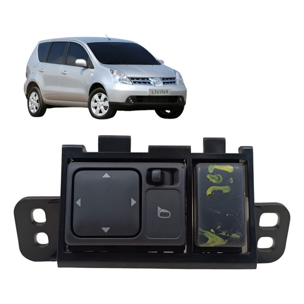 Botão Comando Retrovisor Nissan Livina 2009 2010 2011 A 2015