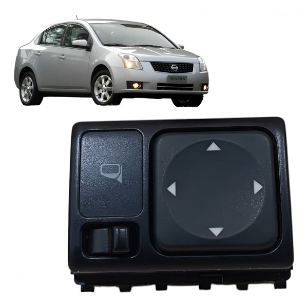 Botão Comando Retrovisor Tiida Versa Sentra 2008 2009 A 2016