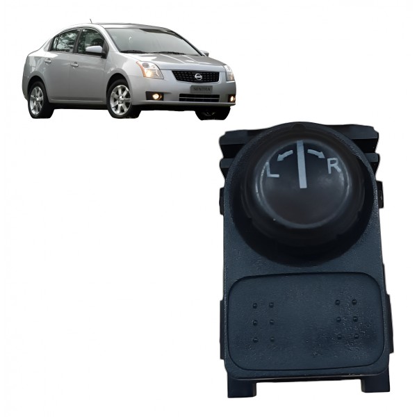 Botão Regulagem Retrovisor Nissan Sentra 2008 2009 A 2013