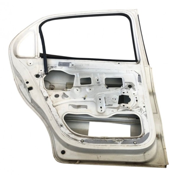 Porta Traseira Direita Volkswagen Gol 2011 2012 A 2018 - Traseira - Esquerda - Branco