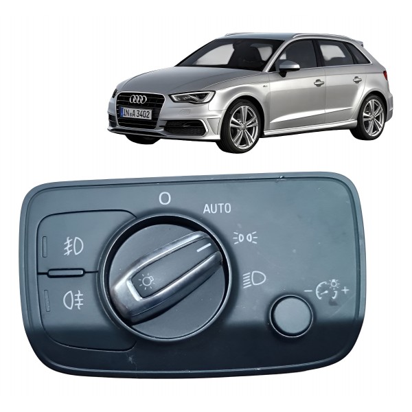 Botão Chave Comando Farol Audi A3 2013 2014 2015 2016 A 2018