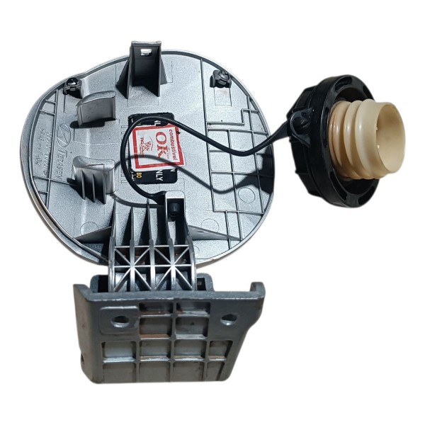 Portinhola Tampa Tanque Hyundai Veloster 2012 2013 2014 Orig Prateado