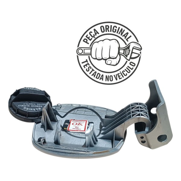 Portinhola Tampa Tanque Hyundai Veloster 2012 2013 2014 Orig Prateado