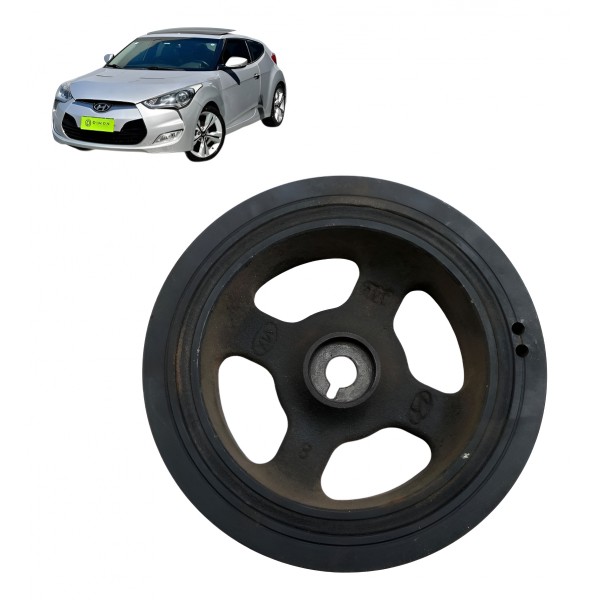 Polia Virabrequim Hyundai Veloster Hb20 1.6 2011 2012 A 2014