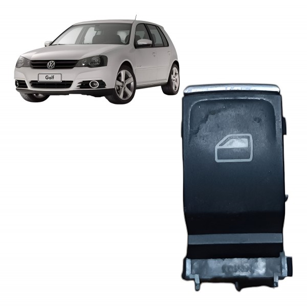 Botão Vidro Dianteiro Direito Golf 2014 2015 2016 2017 2018