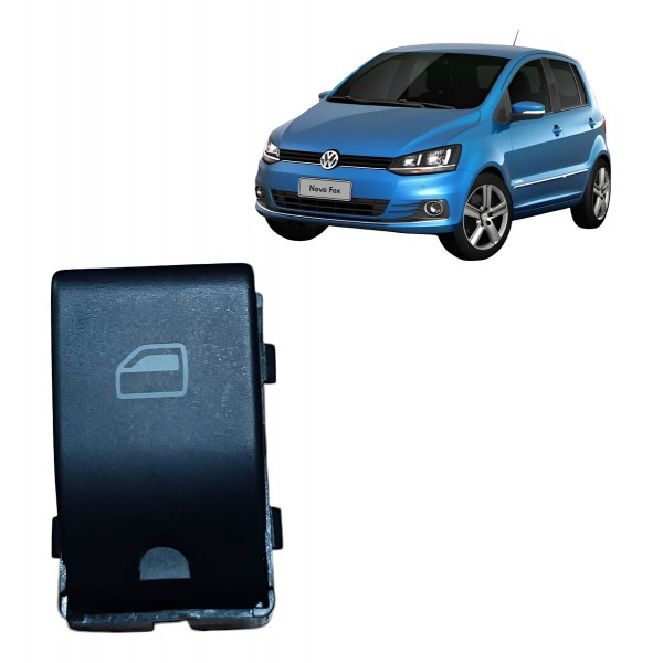 Botão Vidro Traseiro Gol G5 Spacefox Fox 2009 A 2019