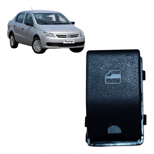 Botão Vidro Dianteiro Direito Vw Gol Voyage 2008 2009 A 2013