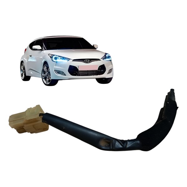 Plug Chicote Acendedor Cigarro Hyundai Veloster 2012 2013 Preto
