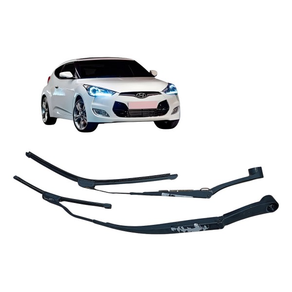 Par Braço Limpador Parabrisa Hyundai Veloster 2012 2013 2014 - Esquerdo