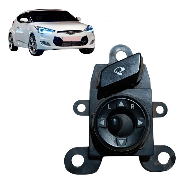 Botão Regulagem Retrovisor Veloster 2012 2013 2014 Rebativel