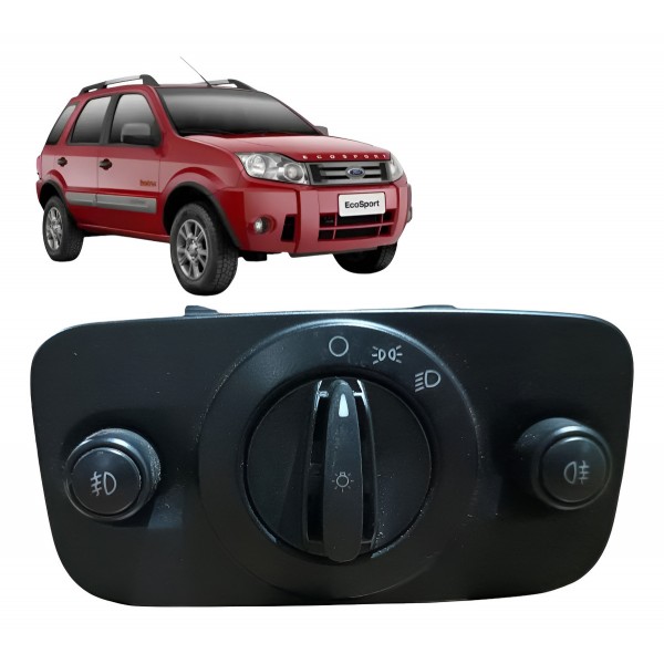 Comando Chave Luz Farol Ford Ecosport 2012 2013 A 2017
