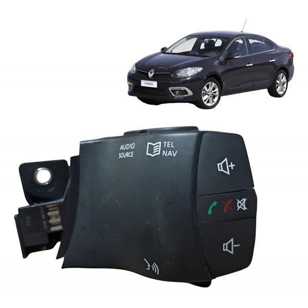 Botão Comando Som Telefone Volante Fluence 2011 2012 A 2017
