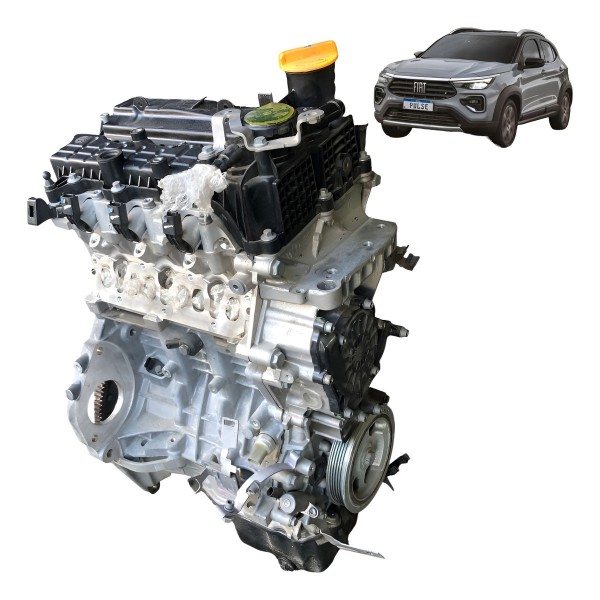 Motor Parcial  Fiat Pulse 1.0 3cc Turbo 2020 2021 2022 2023