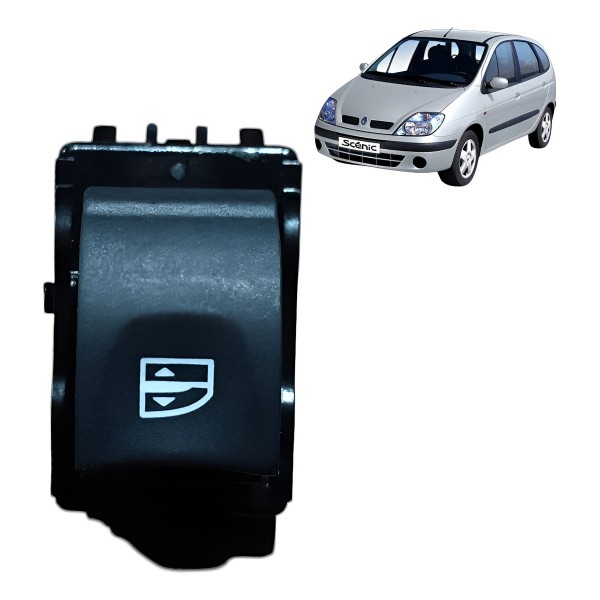 Botão Vidro Dianteiro Direito Fluence Scenic 2009 A 2014