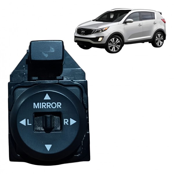 Botão Comando Retrovisor Retrátil Kia Sportage 2011 A 2016