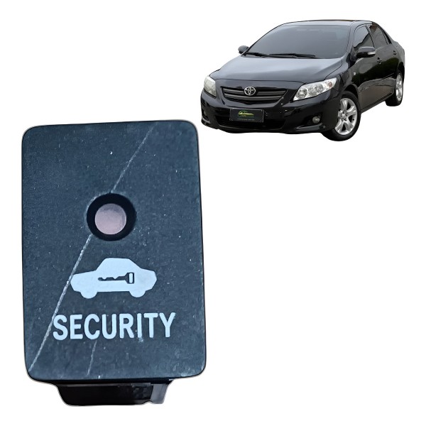 Botão Security Sensor Alarme Corolla 2009 2010 2011 A 2014