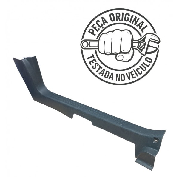 Soleira Porta Dianteira Direita Fiat 500 Cult 2012 2013 2014 Preto