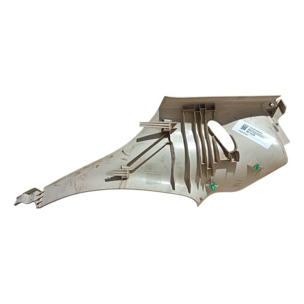 Acabamento Lateral Esquerdo Banco Traseiro Fiat 500 2012 Branco