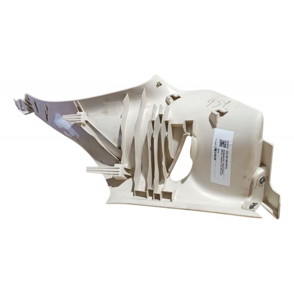 Acabamento Lateral Direito Banco Traseiro Fiat 500 2012 2013 - Branco