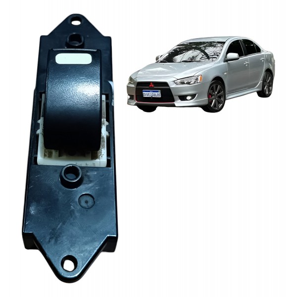 Botão Vidro Traseiros Mitsubishi Lancer 2012 2013 2014 2015