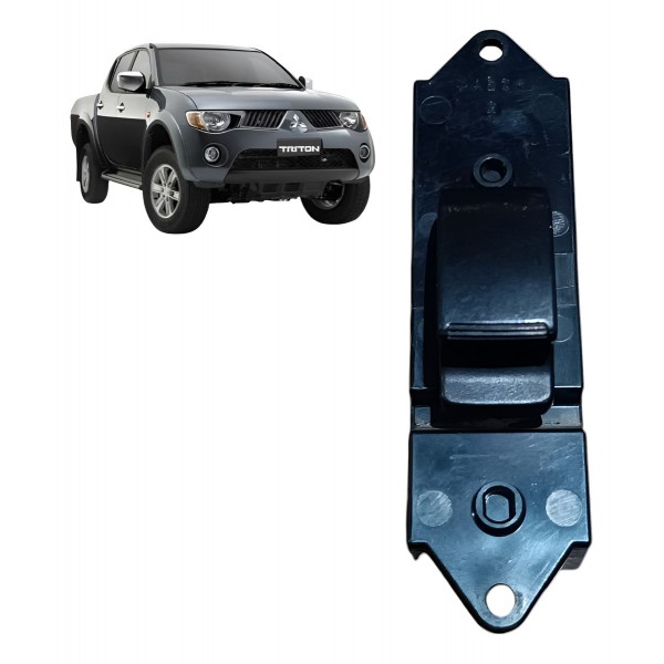 Botão Vidro Traseiros Mitsubishi L200 Triton 2008 A 2016