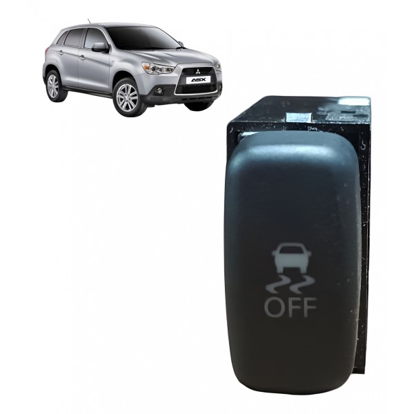 Botão Off Controle Tração Mitsubishi Asx 2011 2012 2013 2014