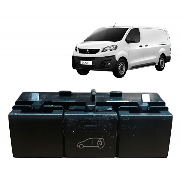 Botão Trava Destrava Porta Traseira Jumpy Expert 2018 A 2023