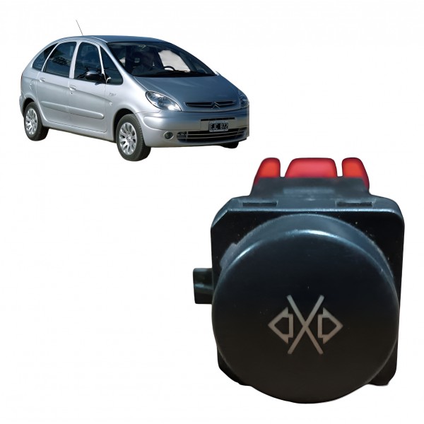 Botão Trava Vidro Traseiros Xsara Picasso 2002 2003 A 2010