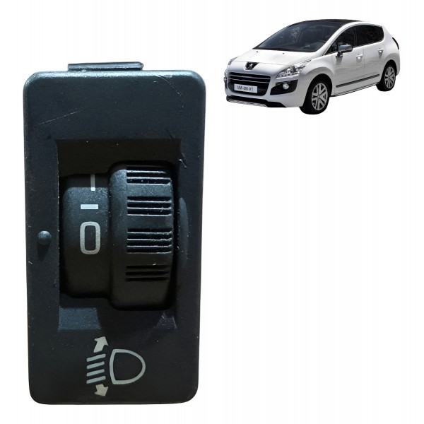 Botão Regulagem Luz Farol Peugeot 307 408 3008 2010 A 2015