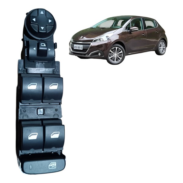 Botão Vidro Dianteiro Esquerdo C4 Cactus 208 2019 2020 A2022