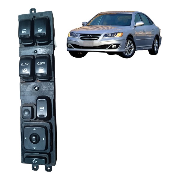 Botão Comando Dianteiro Esquerdo Hyundai Azera 2008 A 2010