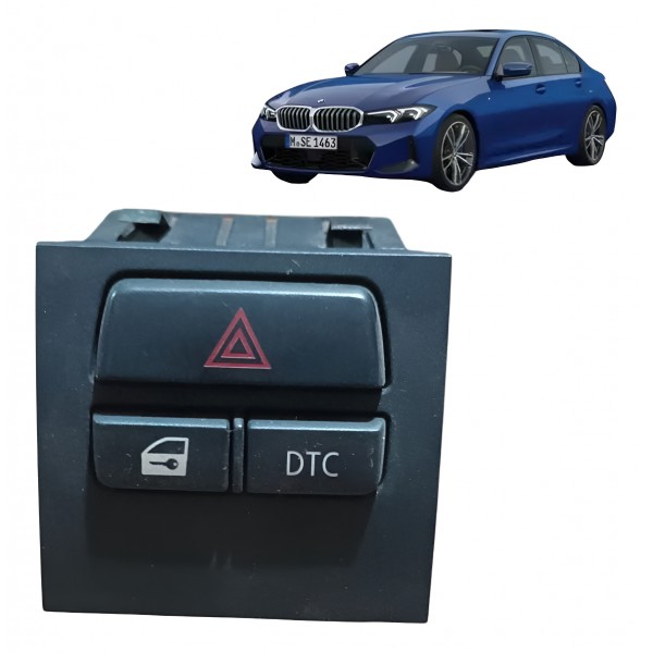 Botão Pisca Alerta Trava Porta Bmw 318i 320i 2005 A 2012